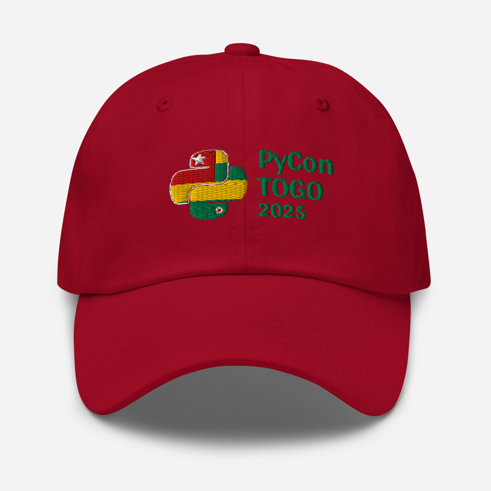 Red PyCon Togo 2025 Cap